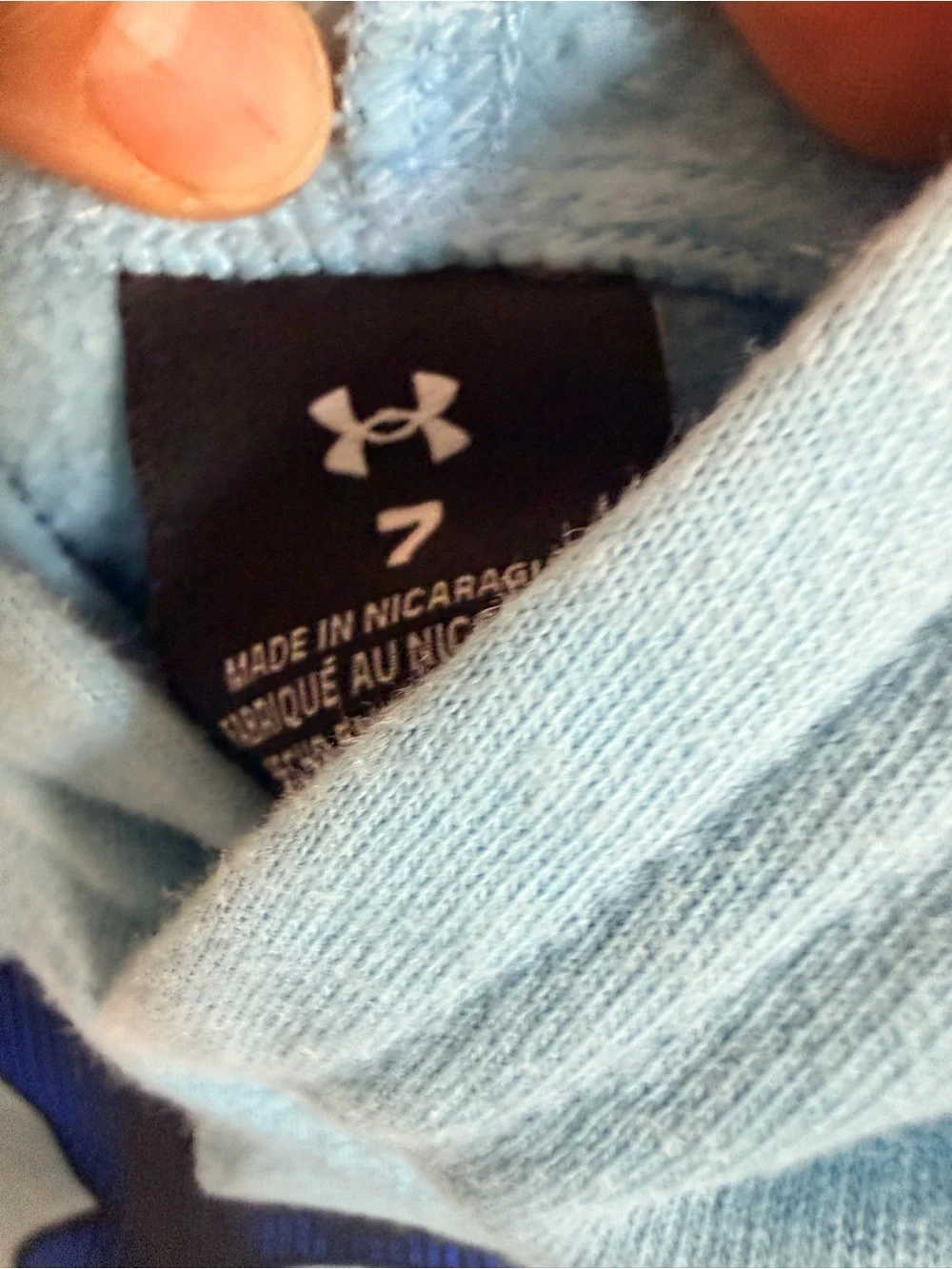 Under Armour Kids Pullover Hoodie – Size 7